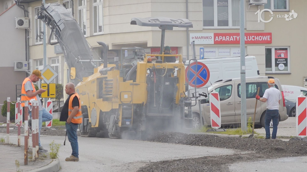Rozpoczął się remont dróg wieńczący przebudowę centrum Końskich [wideo, zdjęcia]