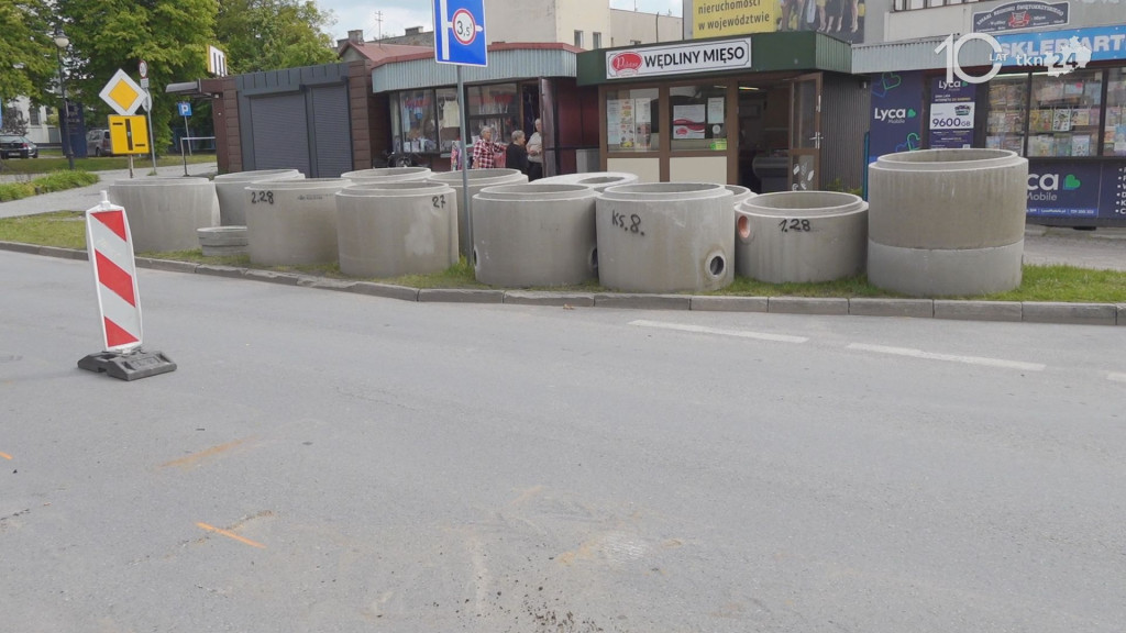 Rozpoczął się remont dróg wieńczący przebudowę centrum Końskich [wideo, zdjęcia]