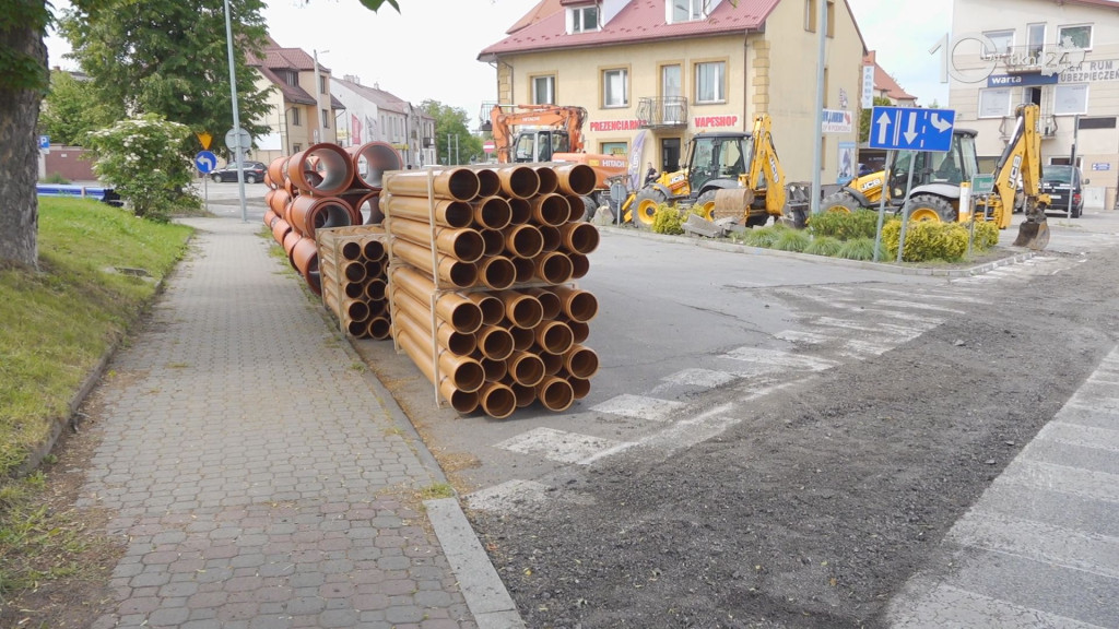 Rozpoczął się remont dróg wieńczący przebudowę centrum Końskich [wideo, zdjęcia]