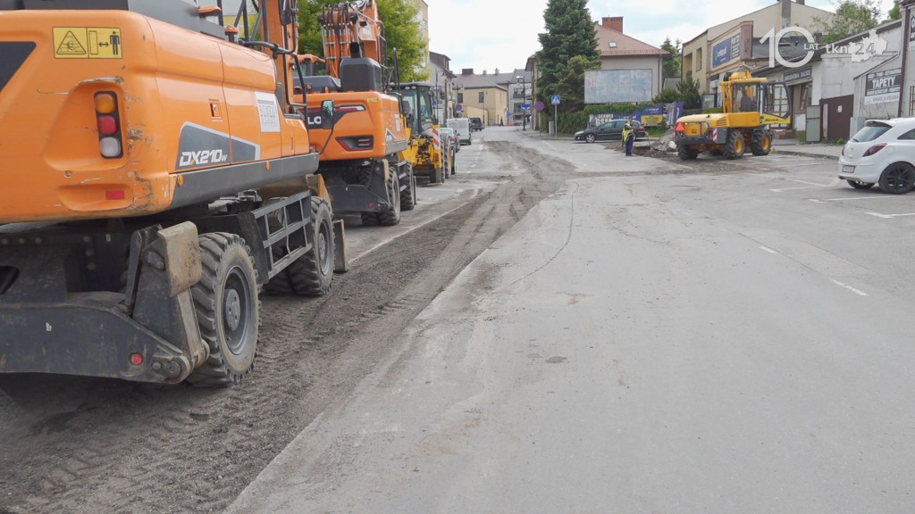 Rozpoczął się remont dróg wieńczący przebudowę centrum Końskich [wideo, zdjęcia]