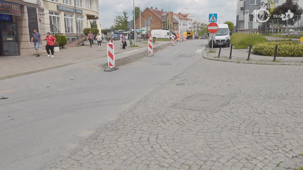 Rozpoczął się remont dróg wieńczący przebudowę centrum Końskich [wideo, zdjęcia]