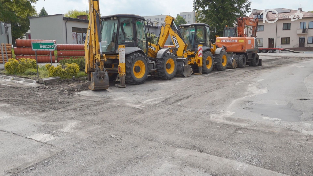 Rozpoczął się remont dróg wieńczący przebudowę centrum Końskich [wideo, zdjęcia]