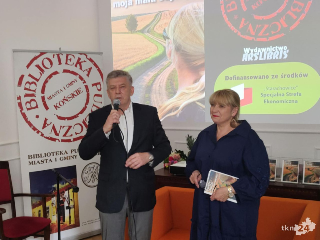 Moja mała odyseja Doroty Dudy. Wieczór autorski w koneckiej bibliotece