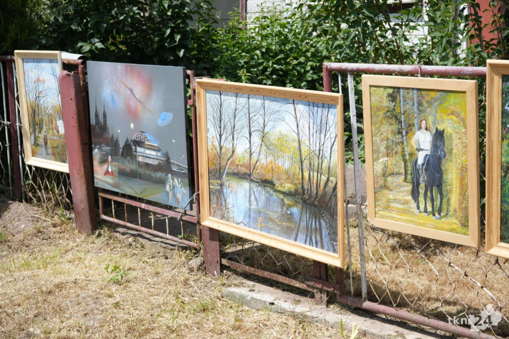 Wystawa sztuki na wiejskim ogrodzeniu, czyli 5. edycja Galerii na Płocie w Gosaniu [wideo, zdjęcia]