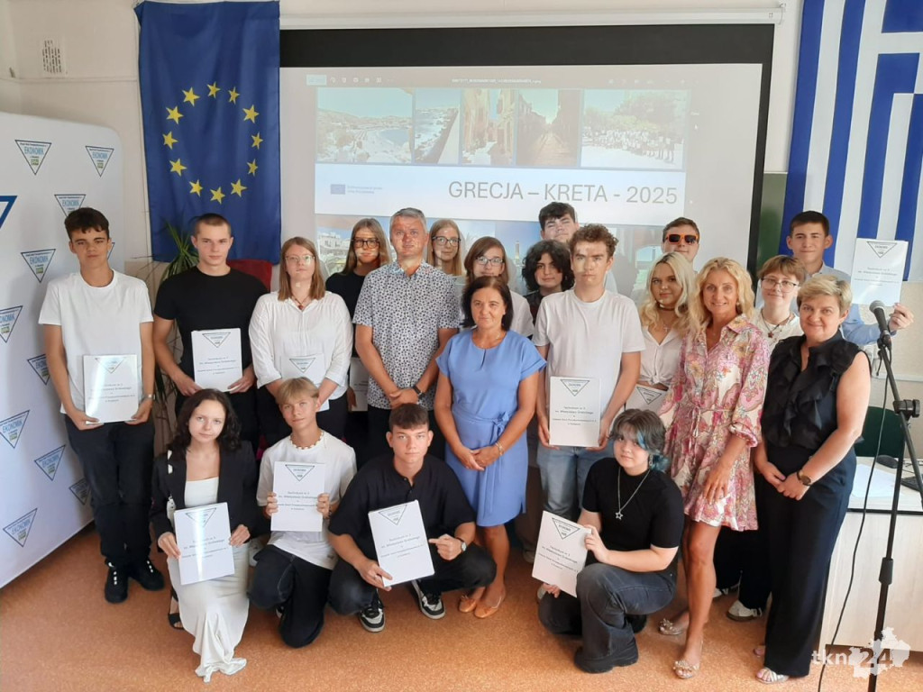 Uczniowie Ekonomika podsumowali kolejny projekt Erasmus+ [zdjęcia]