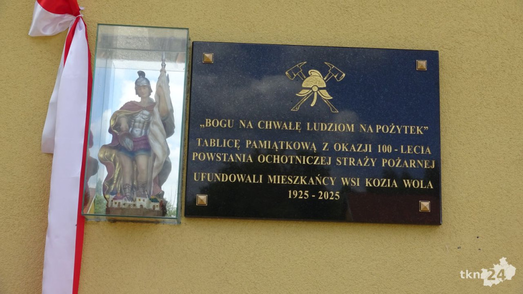 Piękny jubileusz w Koziej Woli! Sto lat miejscowej straży [wideo, zdjęcia]
