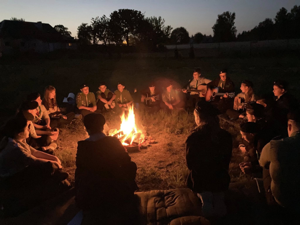 Harcerze z Hufca ZHP Końskie zakończyli rok biwakami [zdjęcia]