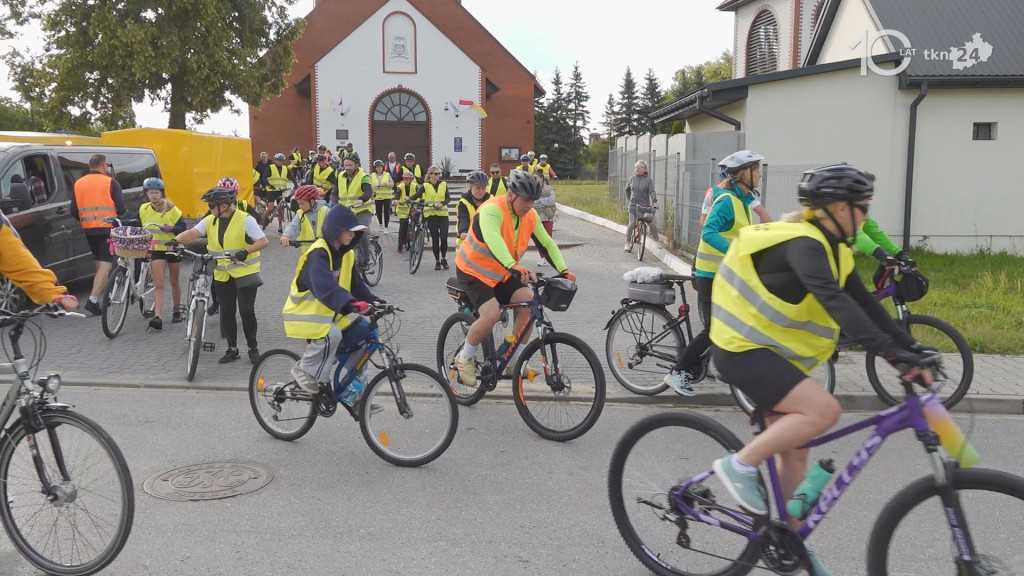 Pielgrzymi wyruszyli na rowerach [wideo, zdjęcia]
