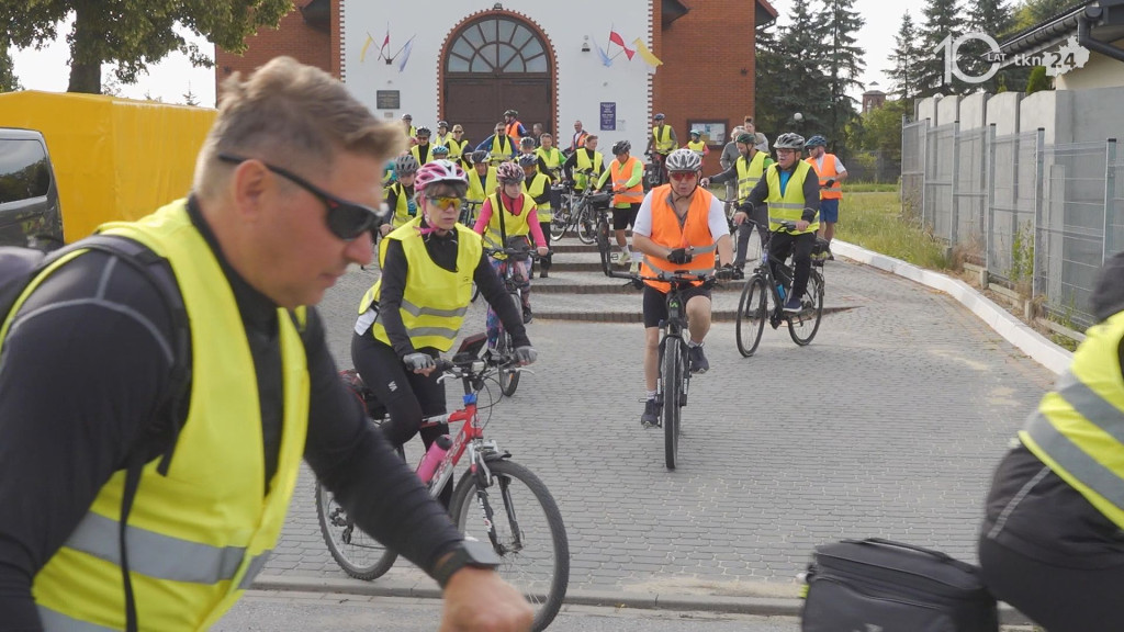 Pielgrzymi wyruszyli na rowerach [wideo, zdjęcia]