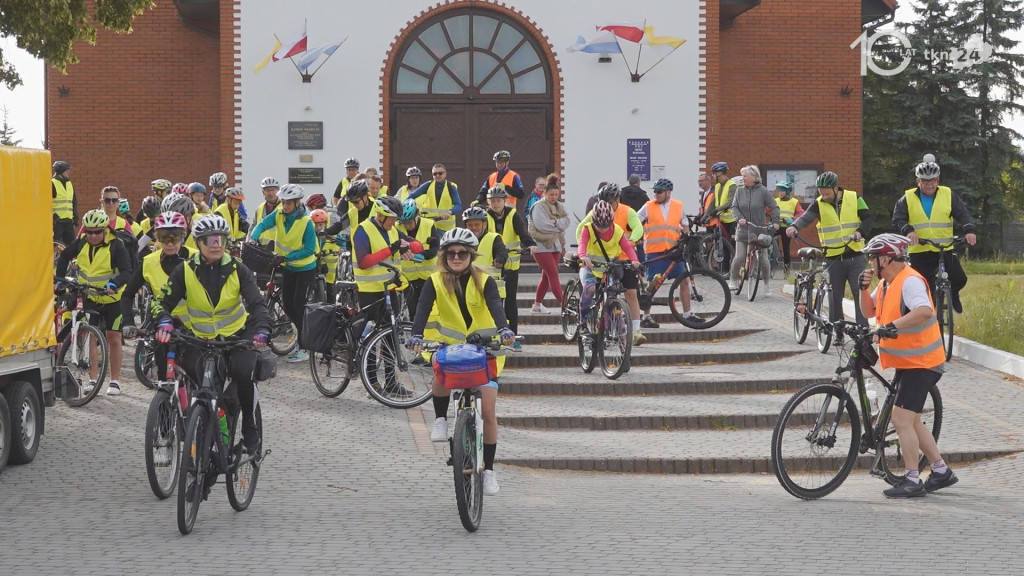 Pielgrzymi wyruszyli na rowerach [wideo, zdjęcia]