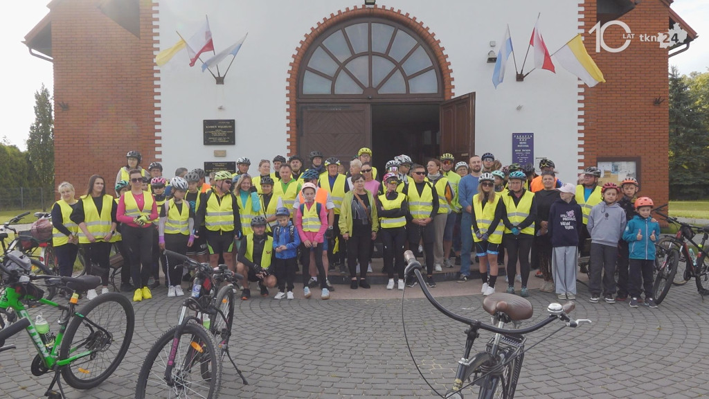Pielgrzymi wyruszyli na rowerach [wideo, zdjęcia]