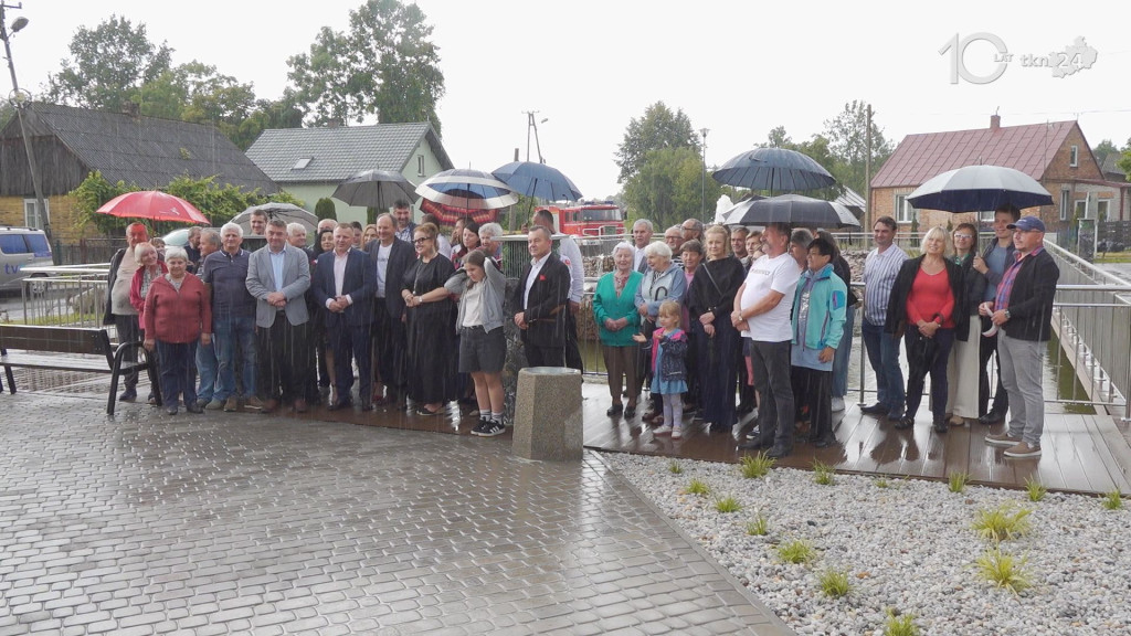 Radość w Jakimowicach. Skwer już otwarty [wideo, zdjęcia]