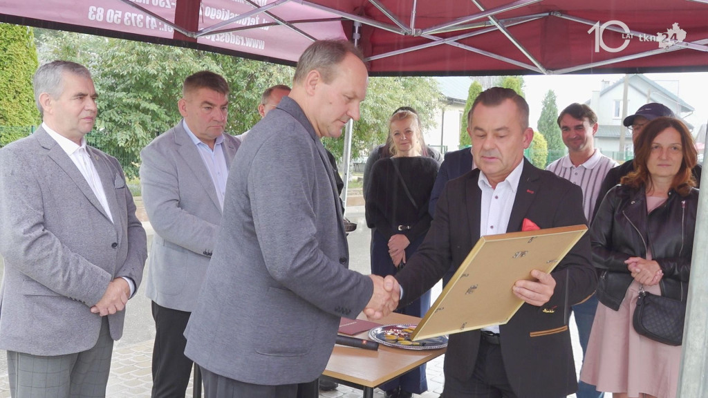 Radość w Jakimowicach. Skwer już otwarty [wideo, zdjęcia]