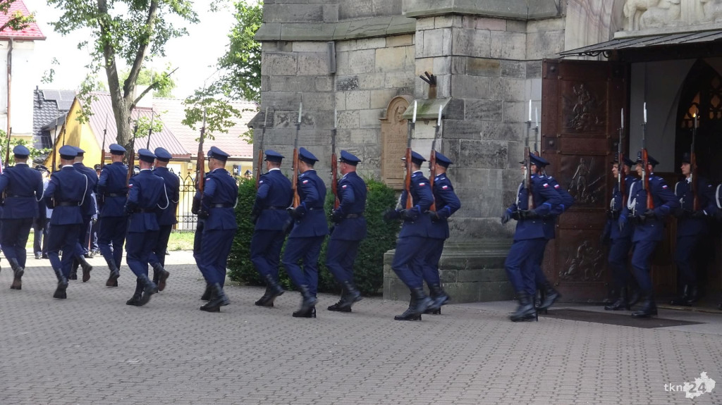 Wojewódzkie obchody Święta Policji w Końskich. Relacja wideo i foto