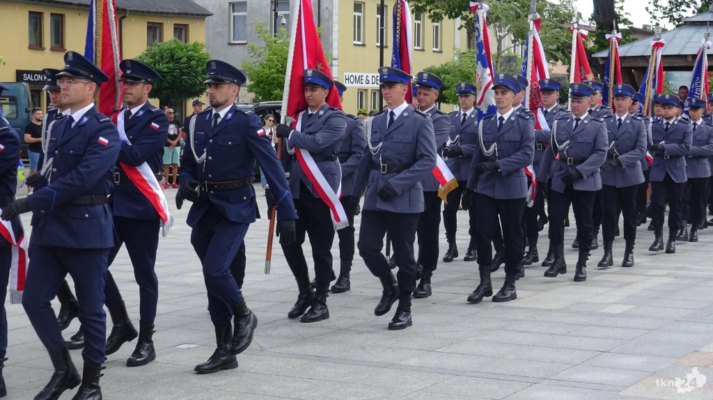 Wojewódzkie obchody Święta Policji w Końskich. Relacja wideo i foto