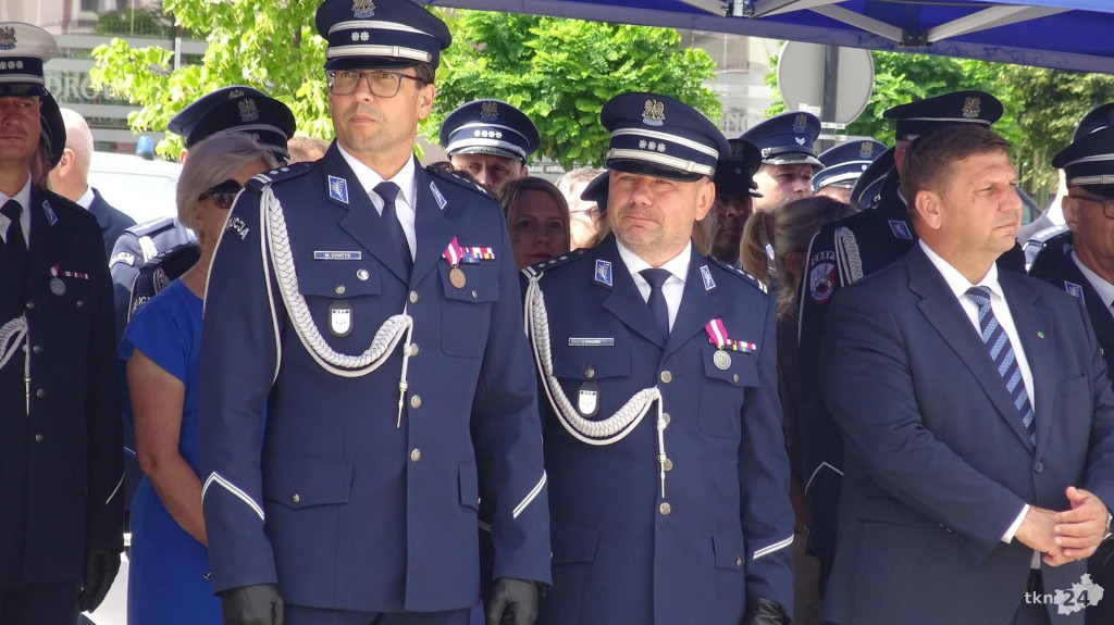 Wojewódzkie obchody Święta Policji w Końskich. Relacja wideo i foto