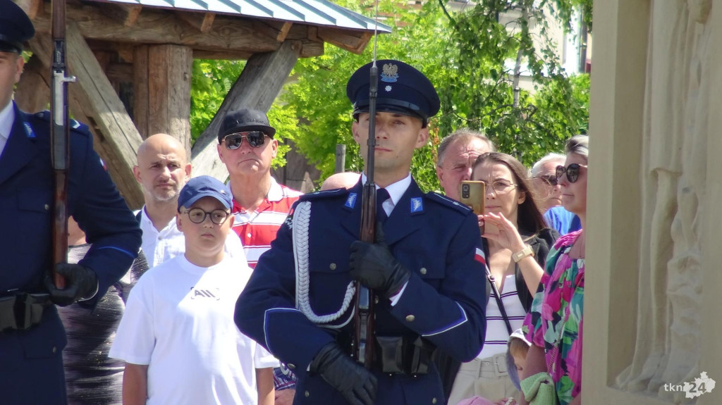 Wojewódzkie obchody Święta Policji w Końskich. Relacja wideo i foto