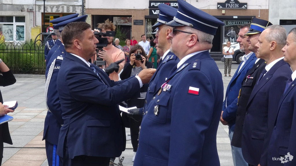 Wojewódzkie obchody Święta Policji w Końskich. Relacja wideo i foto