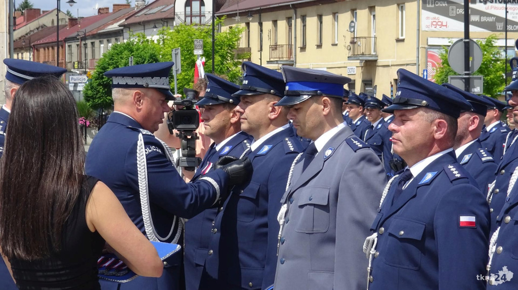 Wojewódzkie obchody Święta Policji w Końskich. Relacja wideo i foto