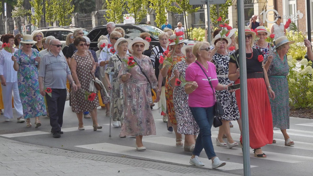 Taniec, śpiew, profilaktyka. Seniorzy ponownie przejęli Końskie [wideo, zdjęcia]