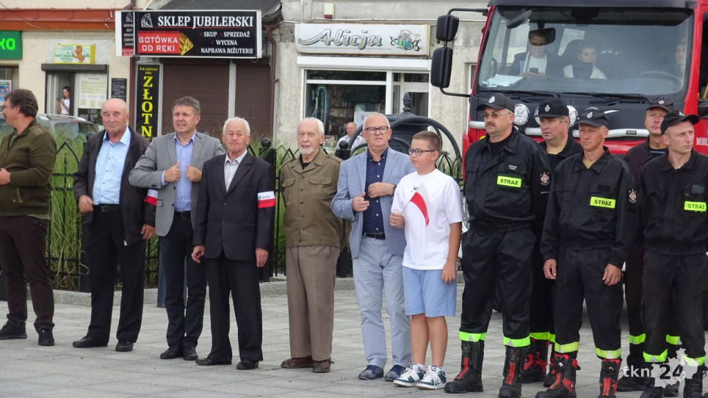 Końskie uczciły Powstańców Warszawskich. Godzina W 2025 [wideo, zdjęcia]