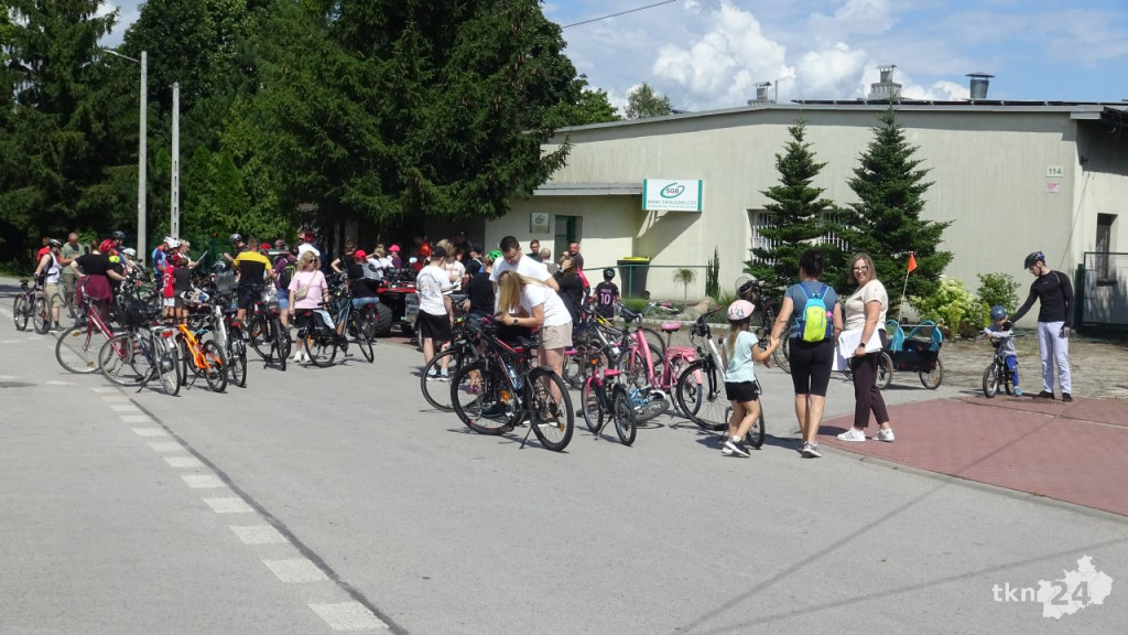 Rowerowy rajd w gminie Ruda Maleniecka z dużym zainteresowaniem [wideo, zdjęcia]