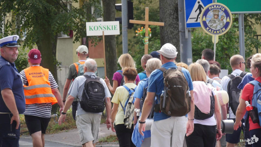 Konecczanie wyruszyli na pielgrzymkę. Zobaczcie wideo i zdjęcia