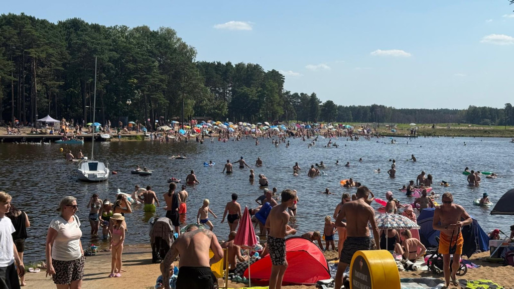 Sierpniowy weekend w Sielpi z nieprzebranymi tłumami [zdjęcia]