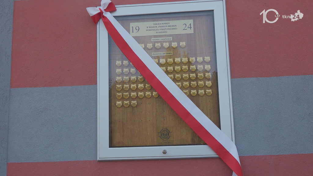 Upamiętnili  zmarłych strażaków. Pierwsza taka uroczystość w regionie [wideo, zdjęcia]