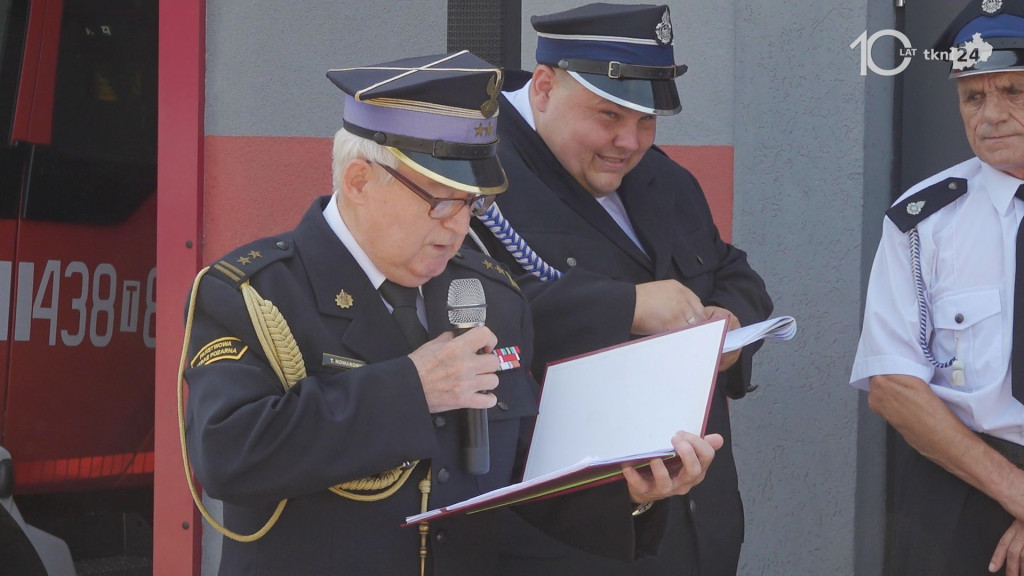 Upamiętnili  zmarłych strażaków. Pierwsza taka uroczystość w regionie [wideo, zdjęcia]