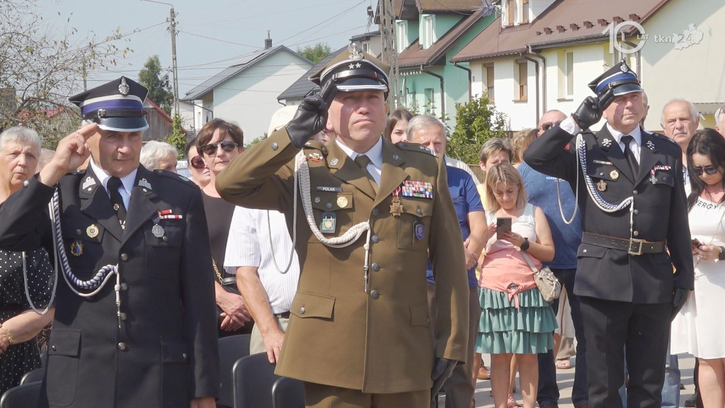 Upamiętnili  zmarłych strażaków. Pierwsza taka uroczystość w regionie [wideo, zdjęcia]