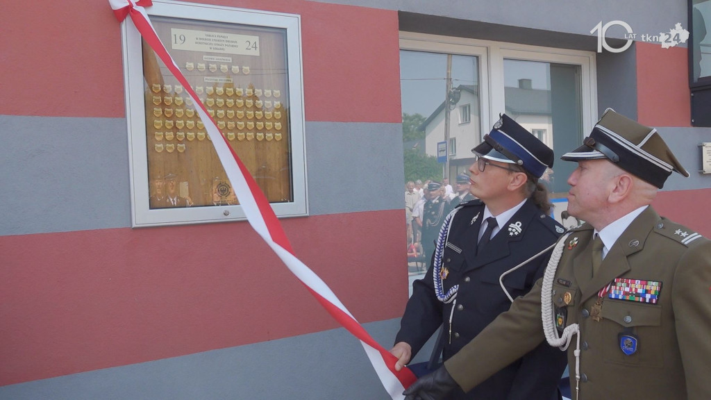 Upamiętnili  zmarłych strażaków. Pierwsza taka uroczystość w regionie [wideo, zdjęcia]