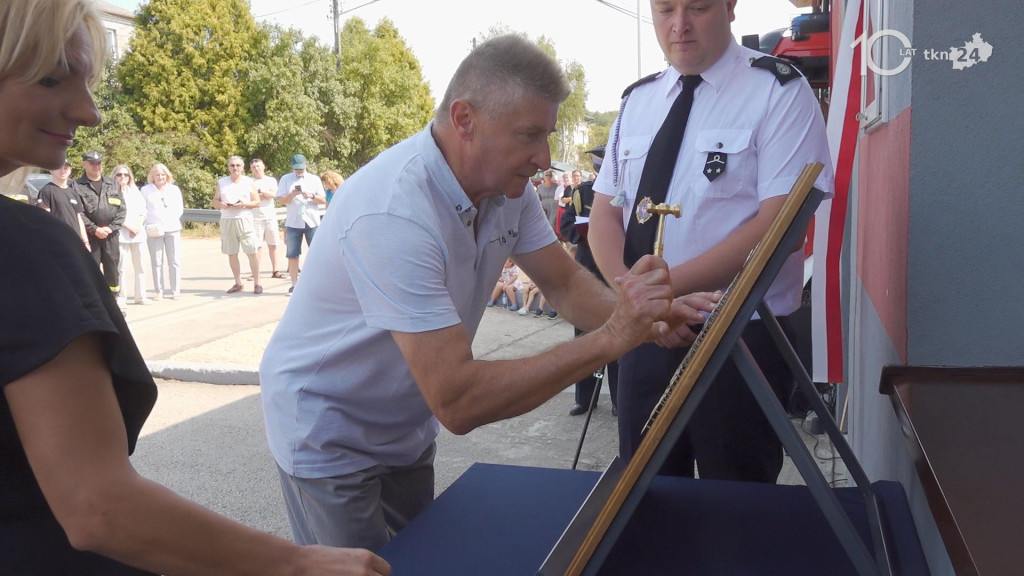 Upamiętnili  zmarłych strażaków. Pierwsza taka uroczystość w regionie [wideo, zdjęcia]