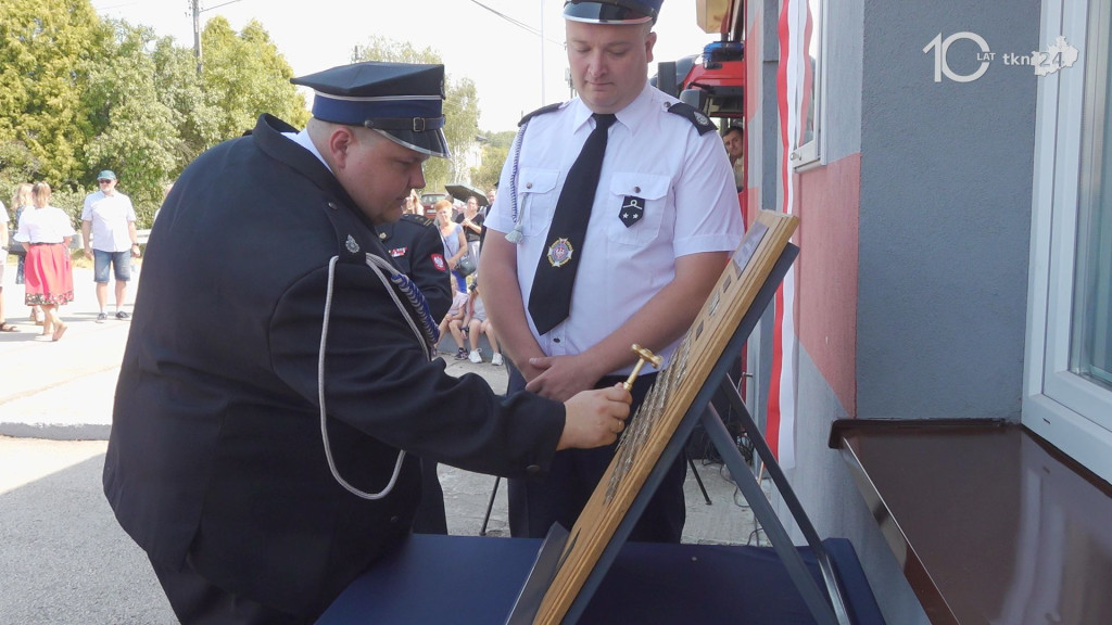 Upamiętnili  zmarłych strażaków. Pierwsza taka uroczystość w regionie [wideo, zdjęcia]