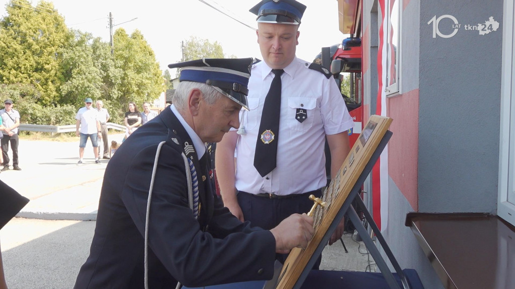 Upamiętnili  zmarłych strażaków. Pierwsza taka uroczystość w regionie [wideo, zdjęcia]