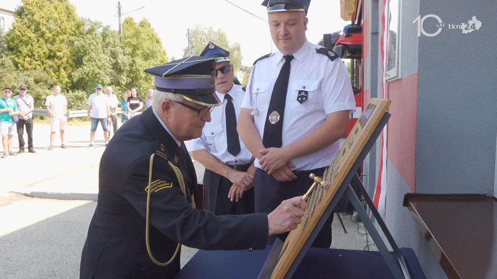Upamiętnili  zmarłych strażaków. Pierwsza taka uroczystość w regionie [wideo, zdjęcia]