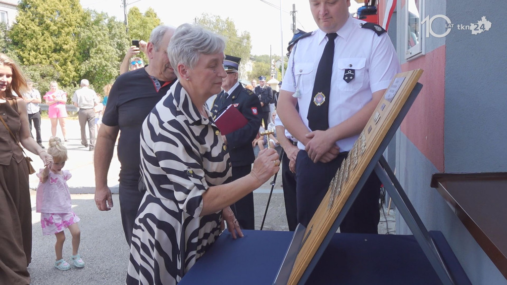 Upamiętnili  zmarłych strażaków. Pierwsza taka uroczystość w regionie [wideo, zdjęcia]