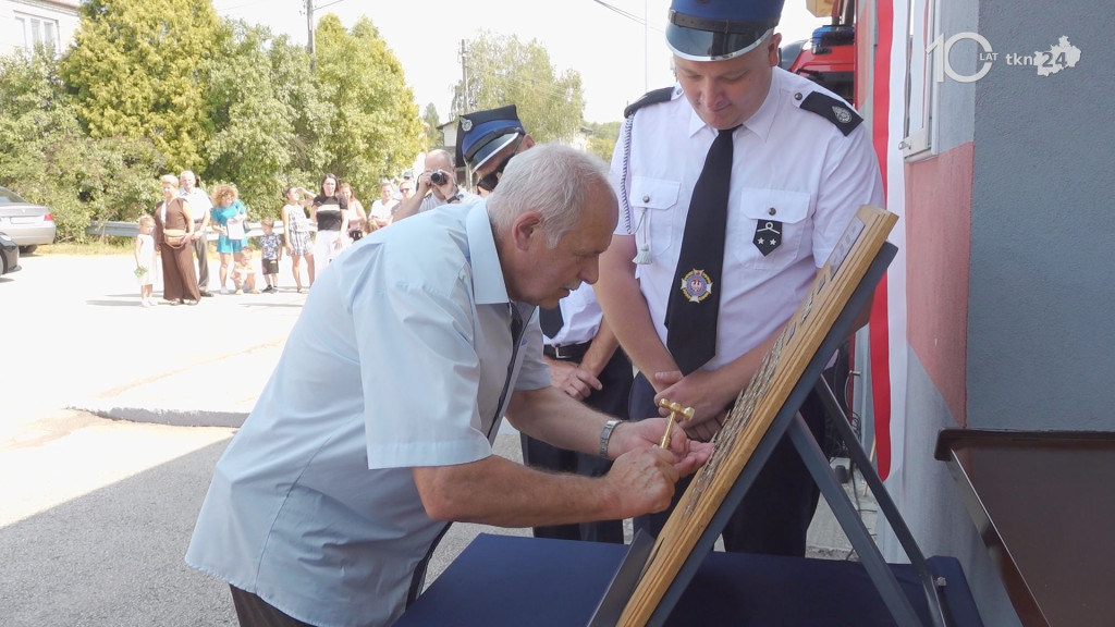 Upamiętnili  zmarłych strażaków. Pierwsza taka uroczystość w regionie [wideo, zdjęcia]