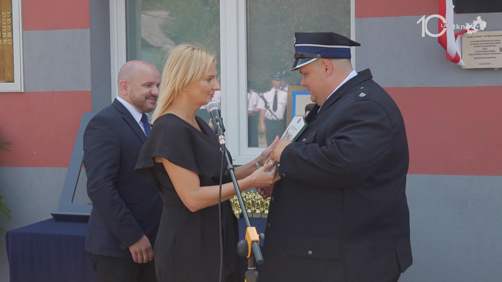 Upamiętnili  zmarłych strażaków. Pierwsza taka uroczystość w regionie [wideo, zdjęcia]