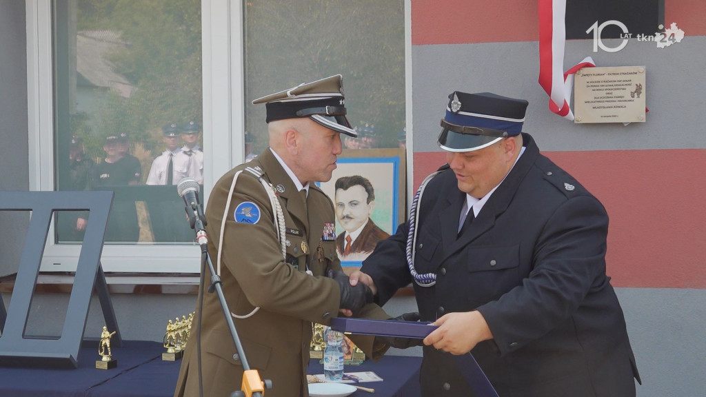 Upamiętnili  zmarłych strażaków. Pierwsza taka uroczystość w regionie [wideo, zdjęcia]