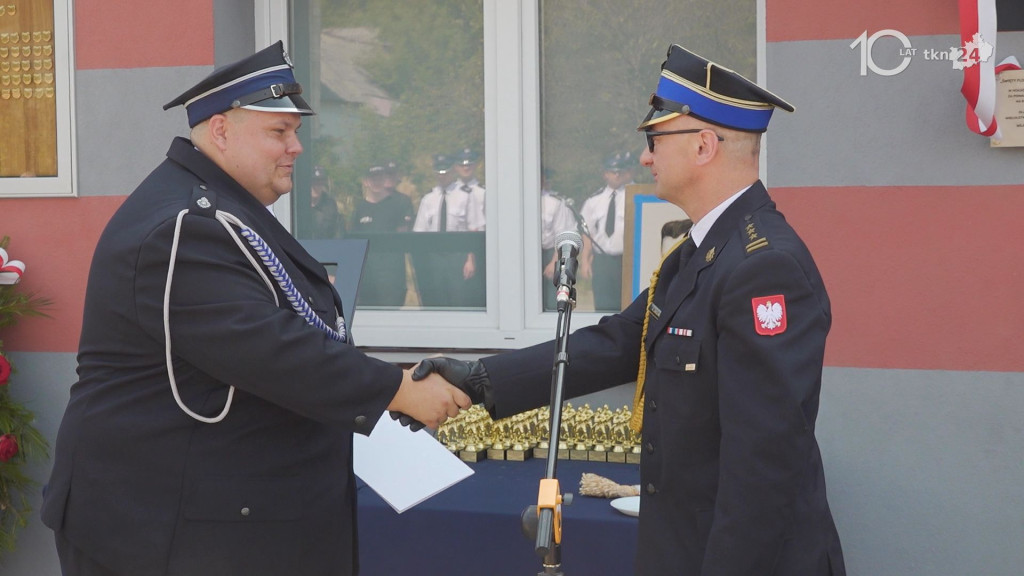 Upamiętnili  zmarłych strażaków. Pierwsza taka uroczystość w regionie [wideo, zdjęcia]