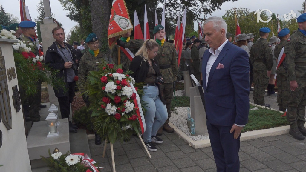 Sobotnie obchody Koneckiego Września 2025. Uroczystość przy Pomniku Partyzantów [wideo, zdjęcia]