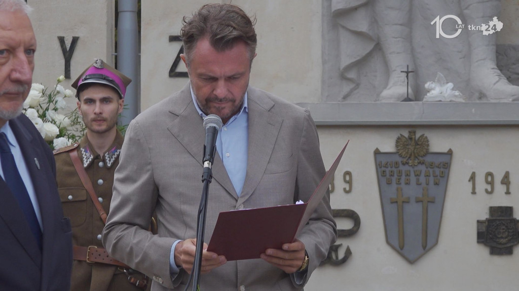 Sobotnie obchody Koneckiego Września 2025. Uroczystość przy Pomniku Partyzantów [wideo, zdjęcia]