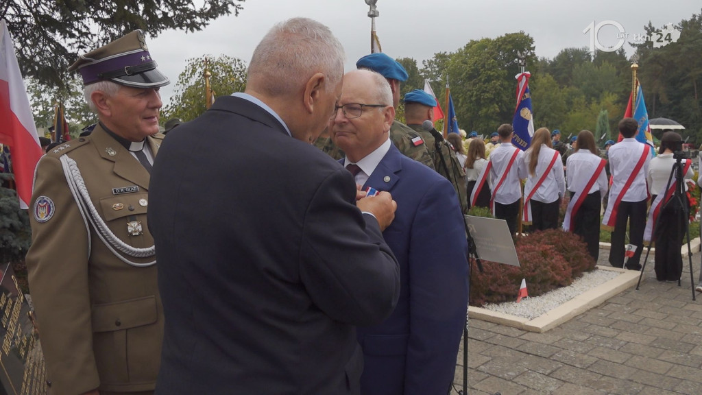 Sobotnie obchody Koneckiego Września 2025. Uroczystość przy Pomniku Partyzantów [wideo, zdjęcia]