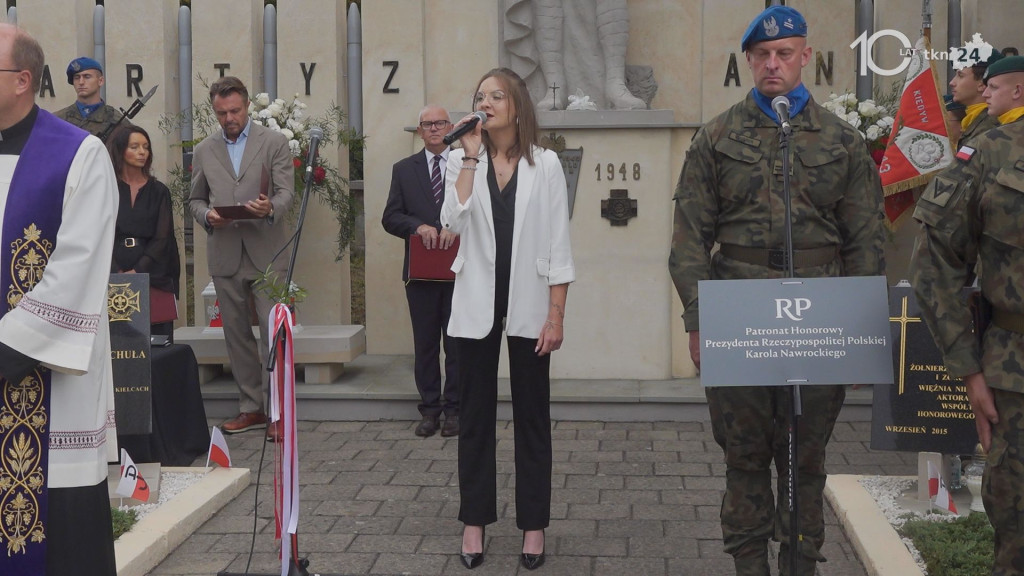 Sobotnie obchody Koneckiego Września 2025. Uroczystość przy Pomniku Partyzantów [wideo, zdjęcia]