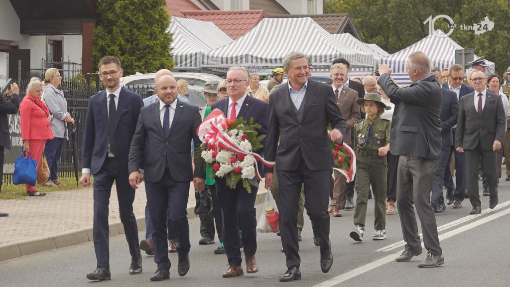 Sobotnie obchody Koneckiego Września 2025. Uroczystość przy Pomniku Partyzantów [wideo, zdjęcia]