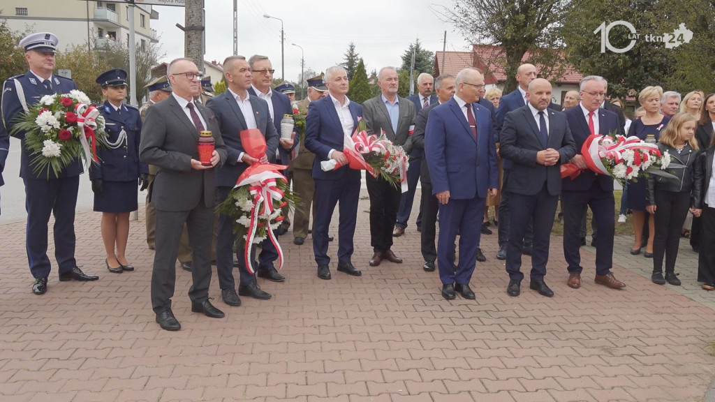 Sobotnie obchody Koneckiego Września 2025. Uroczystość przy Pomniku Partyzantów [wideo, zdjęcia]