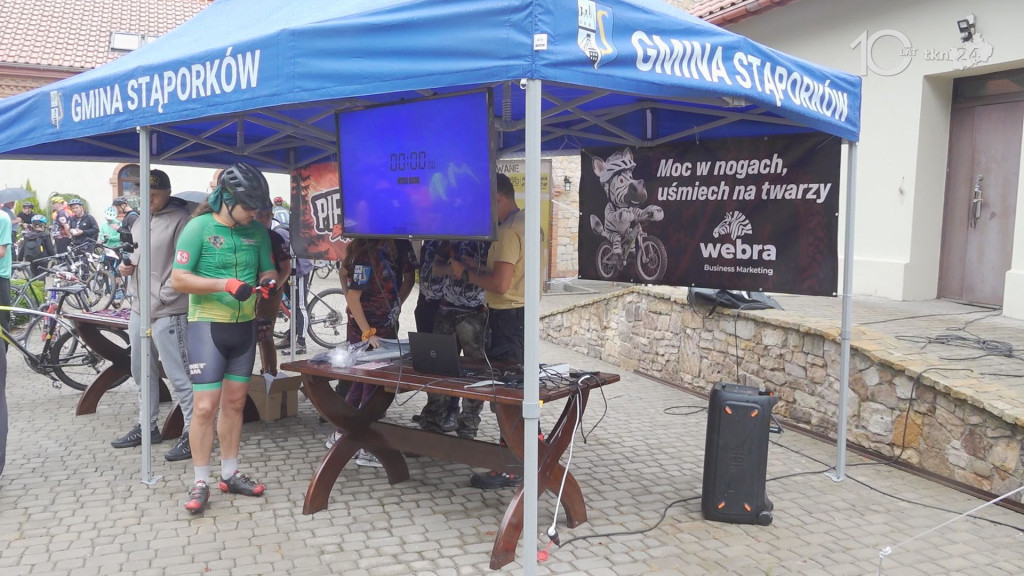 Ponad stu uczestników na Piekielnym Bike Oriencie w gminie Stąporków [wideo, zdjęcia]