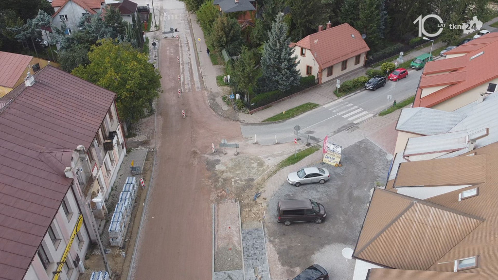 Drogowa przemiana centrum Końskich. Zobaczcie ujęcia z drona