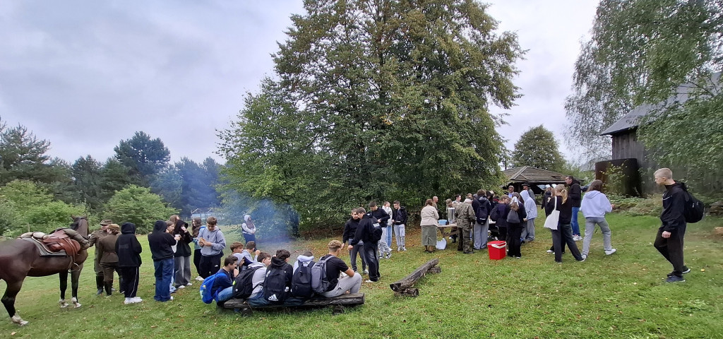 Żywa lekcja historii w Cisowniku [zdjęcia]
